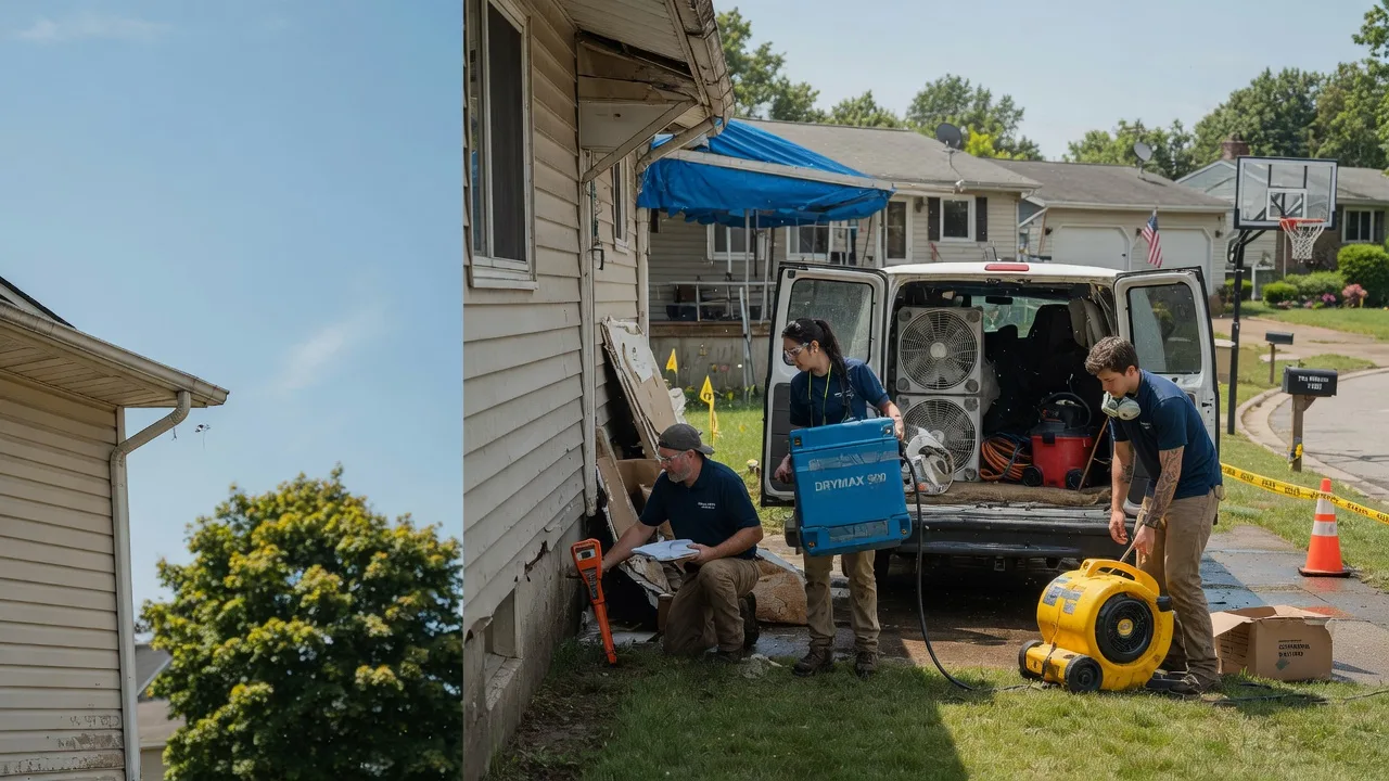 Ceiling Leak Cleanup in Carlisle, IA near me